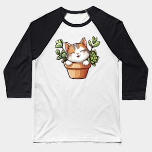 plant cat Baseball T-Shirt